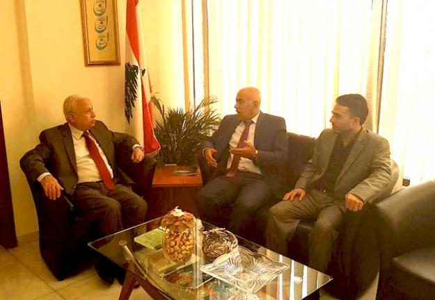 زيارة الملحق الثقافي الأردني