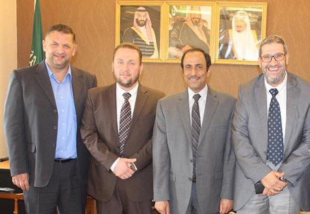 زيارة الملحق السعودي