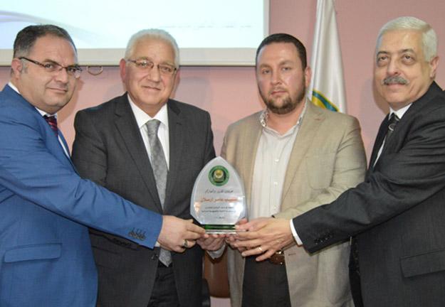 النقيب عامر أرسلان ضيف جامعة الجنان