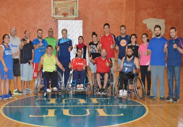 إعداد حكام لكرة السلة للكراسي المتحركة