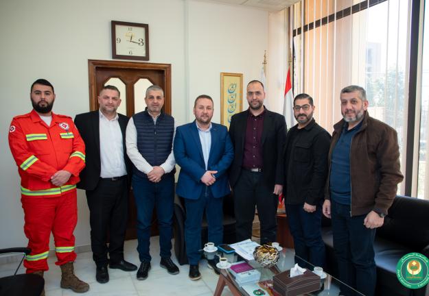 وفد من جمعية الإسعاف اللبنانيّة