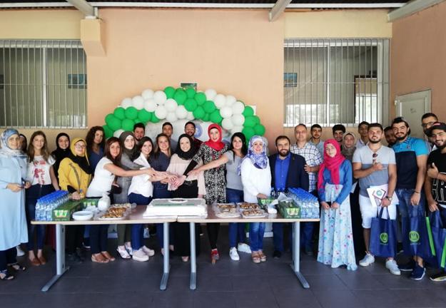 جامعة الجنان تستقبل طلابها الجدد في فرع صيدا