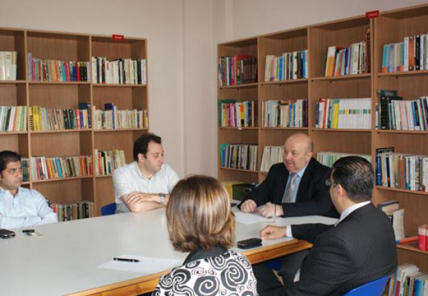 زيارة رئيس الجامعة إلى فرع صيدا