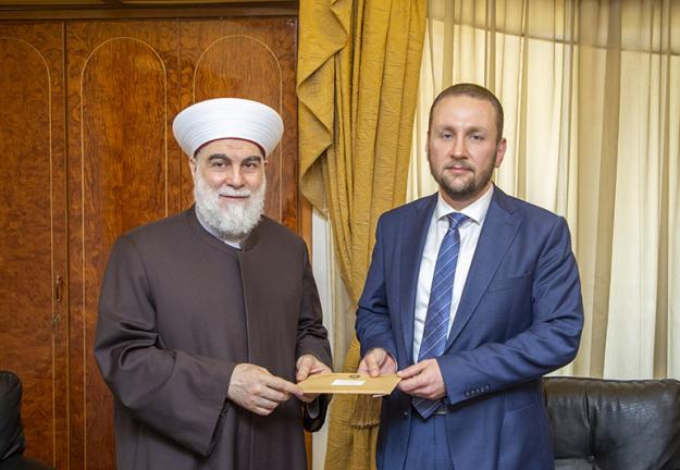 زيارة تهنئة للمكلّف بمهام مفتي طرابلس والشمال