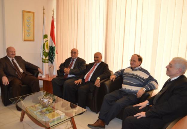 استقبال معالي وزير التعليم العالي الأسبق في الأردن