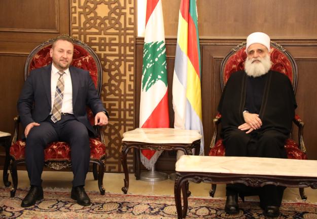 زيارة شيخ عقل طائفة الموحّدين الدروز