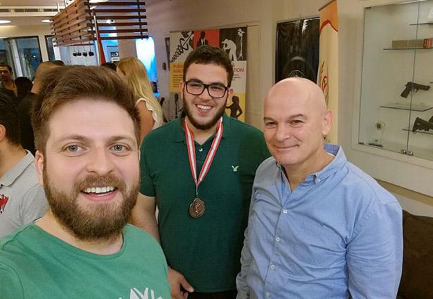 مشاركة جامعة الجنان في كأس رماية المسدس