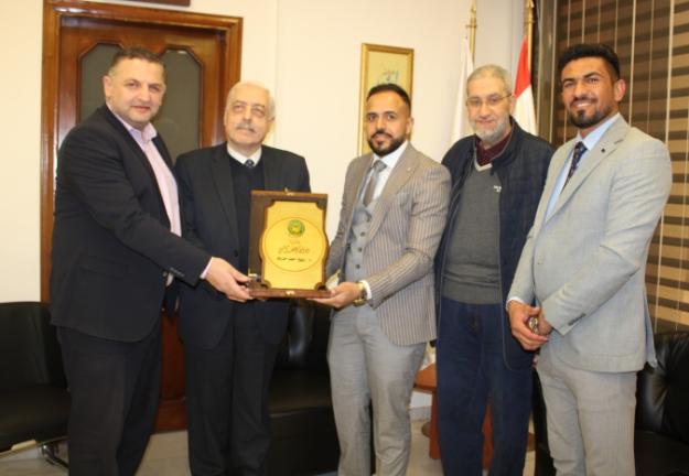 زيارة وفد من الوقف السنيّ العراقي