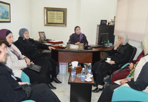 رئيسة منتدى الزهراء للمرأة المغربية في الجنان