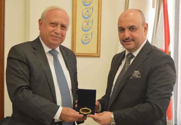 استقبال المستشار الثقافي العراقي