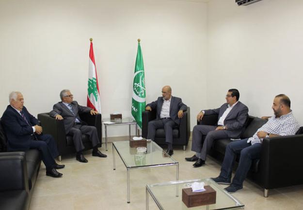 زيارة للمسؤول السياسي في الجماعة الإسلامية في الجنوب