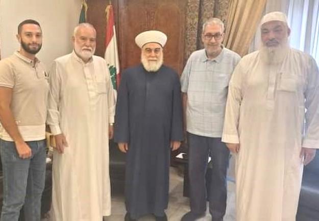 زيارة سماحة مفتي طرابلس