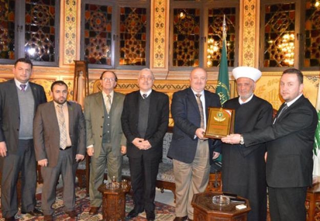 زيارة مفتي الجمهورية اللبنانية