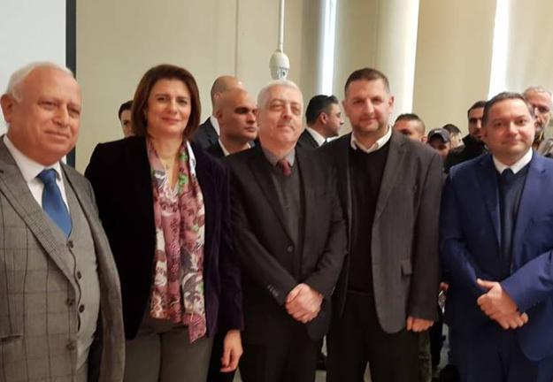 وفد جامعة الجنان يهنئ معالي الوزيرة أ. ريا الحسن