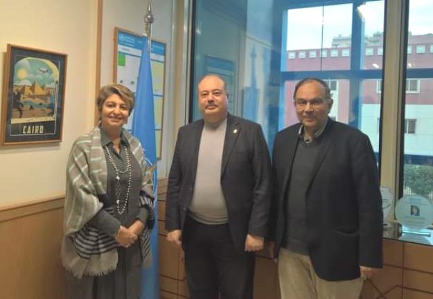 زيارة المكتب الإقليمي في منظّمة الصحة العالمية