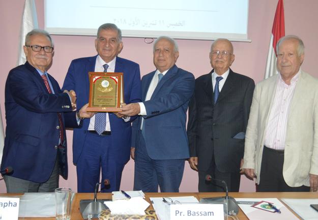 ندوة تكريمية للمترجمين - الدكتور جان جبّور والدكتور مصطفى حجازي