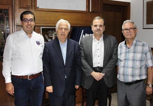 زيارة وفد من الجنان الدكتور عبد الرحمن البزري