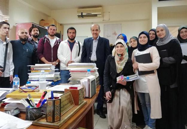 زيارة مشروع إحياء التراث الوثائقي والثقافي لمدينة طرابلس