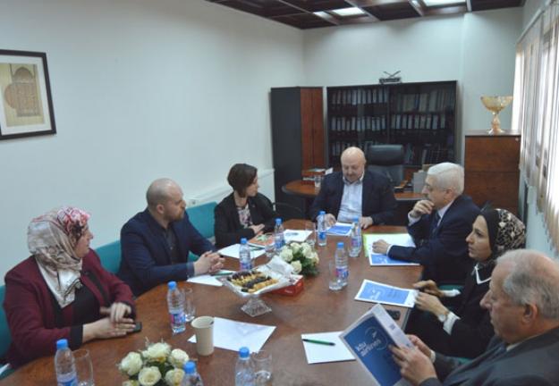 وفد من جامعة KTU – ليتوانيا في زيارة للجنان