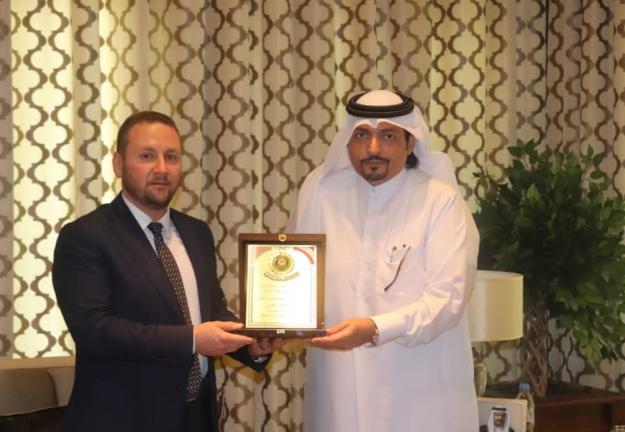 وفد من الجنان يلتقي سعادة سفير قطر في لبنان