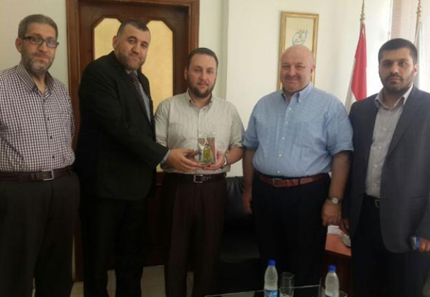 جامعة الجنان تستقبل وفداً من قناة القدس الفضائية