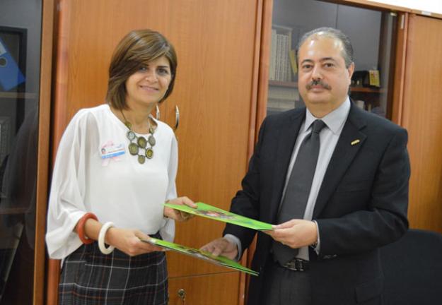 توقيع اتفاقية تعاون مع مستشفى المظلوم الجديدة