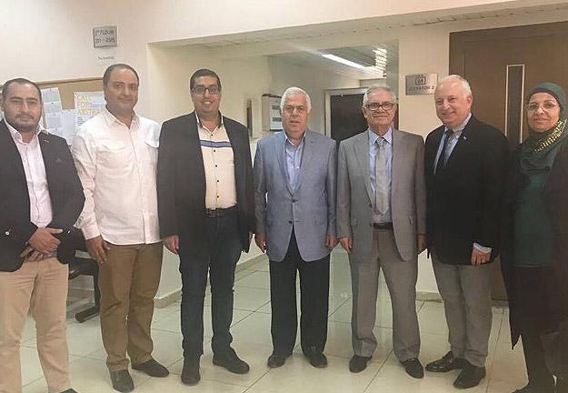 زيارة المنسق العام لتيار المستقبل في الجنوب للجامعة