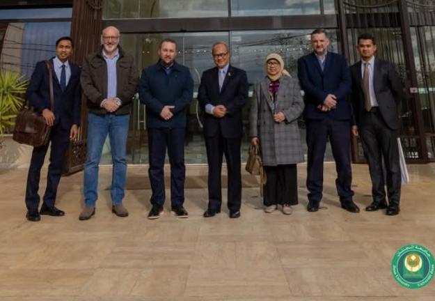 سفير أندونيسيا في زيارة وداعيّة لجامعة الجنان