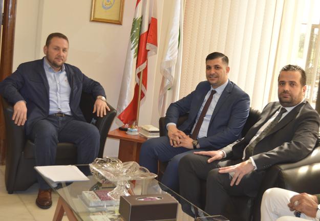 زيارة النائب العراقي "رامي السكينى" إلى جامعة الجنان