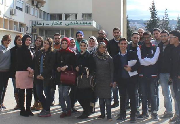 زيارة ميدانية الى مستشفى رحال