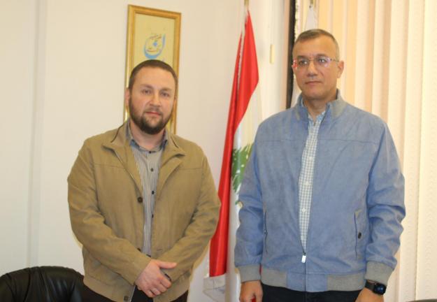 النائب الدكتور علي درويش يزور رئيس مجلس أمناء جامعة الجنان