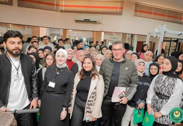 زيارة لطلاب ثانوية المنية الرسمية‎