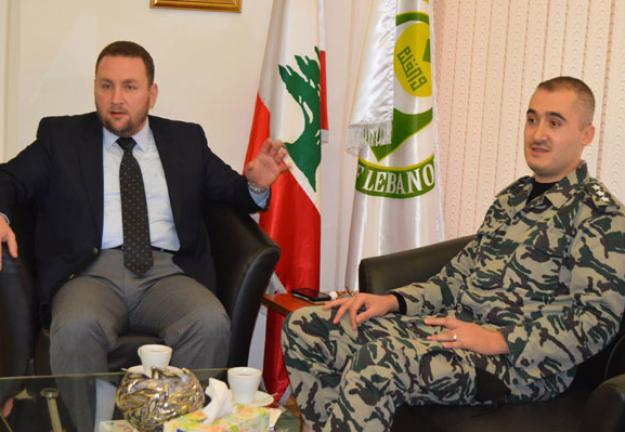 زيارة رئيس مركز طرابلس الإقليمي في الأمن العام