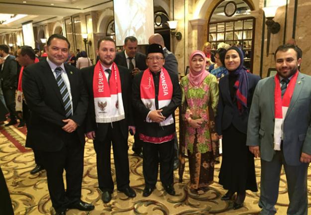 الجنان تشارك في حفل استقبال السفارة الأندونيسية