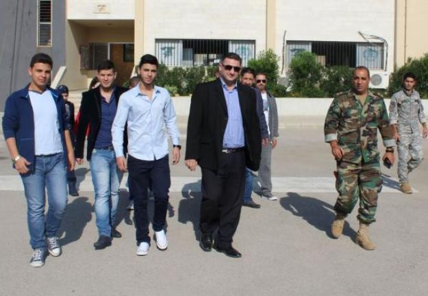 تهنئة فوج مغاوير البحر بعيد الاستقلال