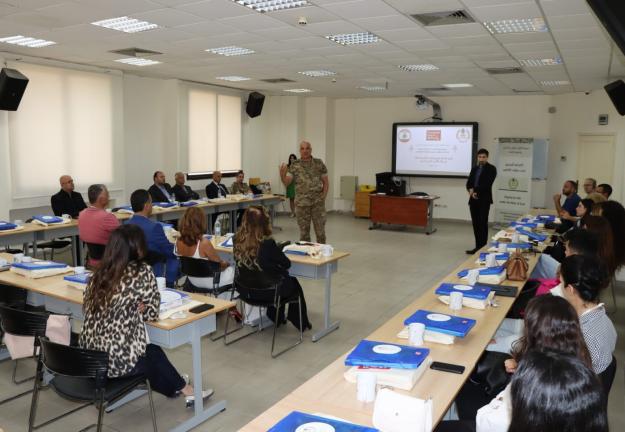 الجنان تشارك في دورة القانون الدوليّ الإنسانيّ التي نظّمها الجيش اللبنانيّ