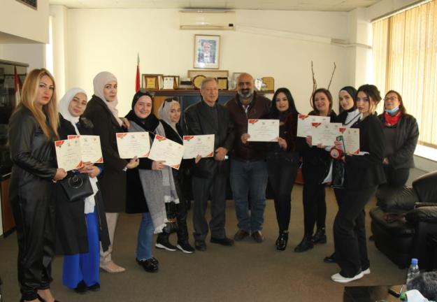 شهادات مشاركة لطلاب كلية الاعلام