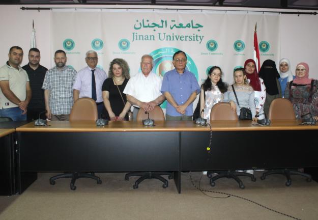 طلاب دراسات عليا من الجامعة اللبنانية في زيارة إلى الجنان