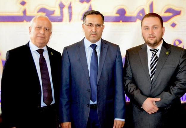 وفود رسمية وأكاديمية في جامعة الجنان لمناسبة تعيين الرئيس الجديد