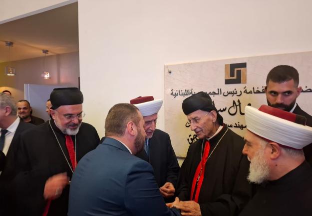 الدّكتور يكن يشارك في الغداء الذي أقامته دار الفتوى على شرف غبطة البطريرك الرّاعي