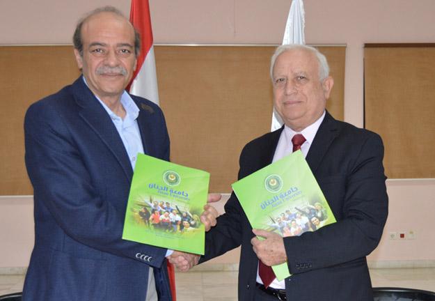 إتفاقية إعلامية جديدة بين الجامعة وقناة فلسطين اليوم