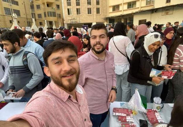 مشاركة لدائرة الاستقطاب والتوجيه في ثانوية البيان