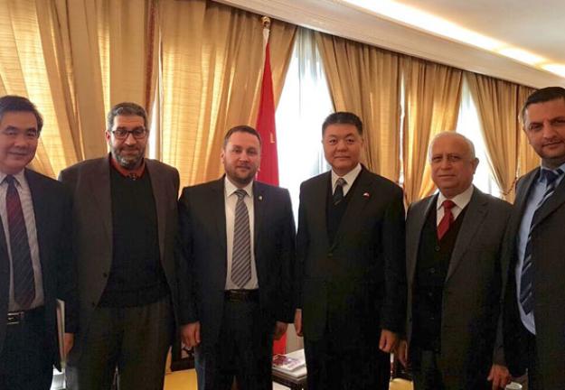 زيارة السفير الصيني