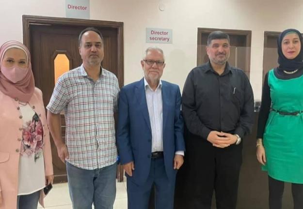 زيارة رئيس مجموعة الكيلاني للجامعة