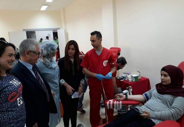 اليوم العالمي للصليب الأحمر في جامعة الجنان - صيدا