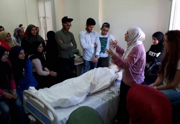 جامعة الجنان في صيدا تستقبل طلاب معهد سبلين