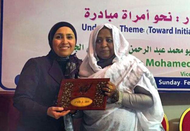 الدكتورة عائشة يكن رئيساً للمكتب الاقليمي في الإتحاد النسائي الإسلامي العالمي