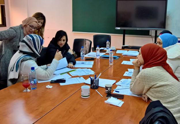 اجتماع لأساتذة قسم العلوم التمريضة