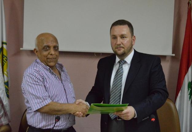 مؤسسات الجنان التربوية توقع اتفاقيات تعاون مع نقابتي منشأت النفط في مصفاة طرابلس