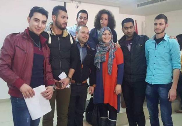 مشاركة قسم التمريض في دورة تدريبية